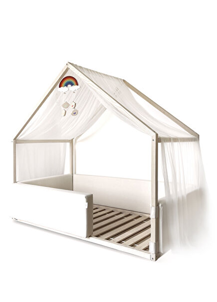 Front Short Padded Montessori Bed 100x190 cm