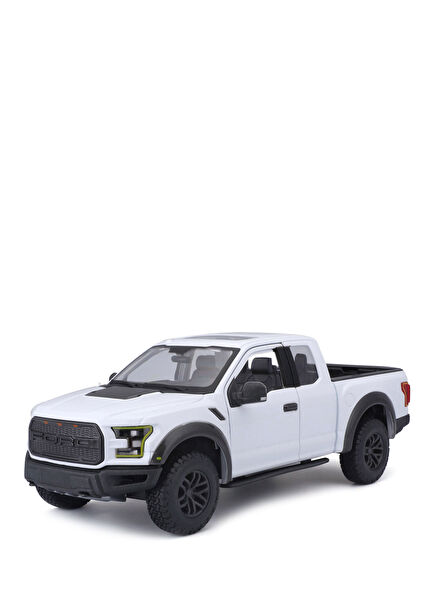 1:24 2017 Ford Raptor White Model Car