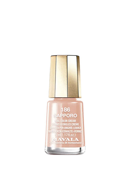 Mini Color 186 Sapporo Nail Polish 5 ml