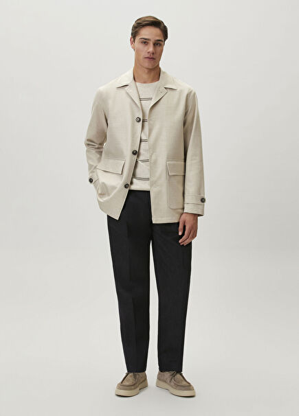 Beige Coat