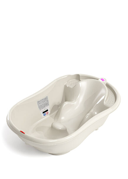 Wave White Unisex Baby Bath Tub