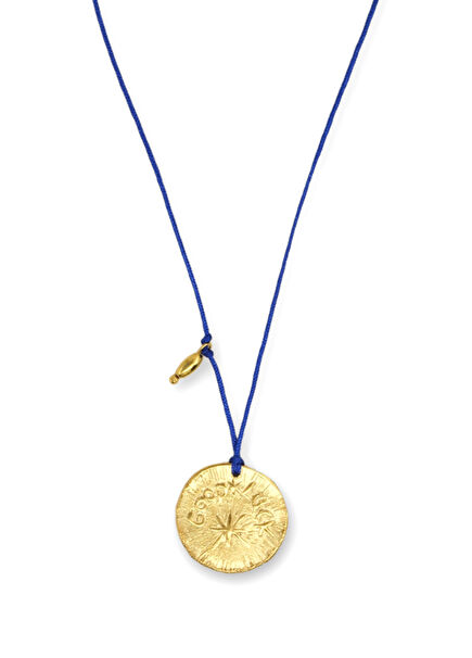 Fortuna Lucky Coin Gold Plated Women's Necklace