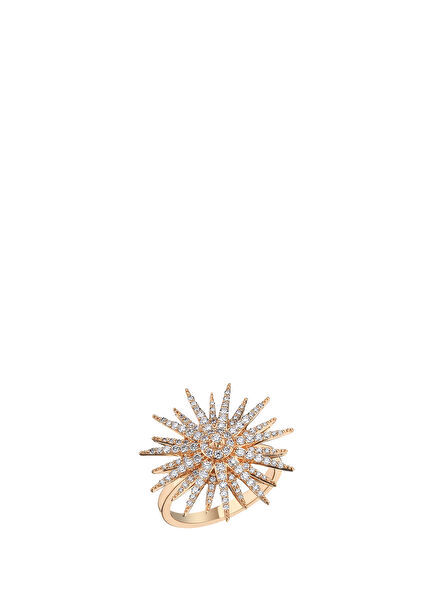 Star Light Women's Gold Ring