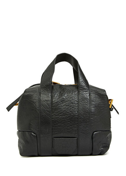 Ares M Siyah Kadın Deri Çanta