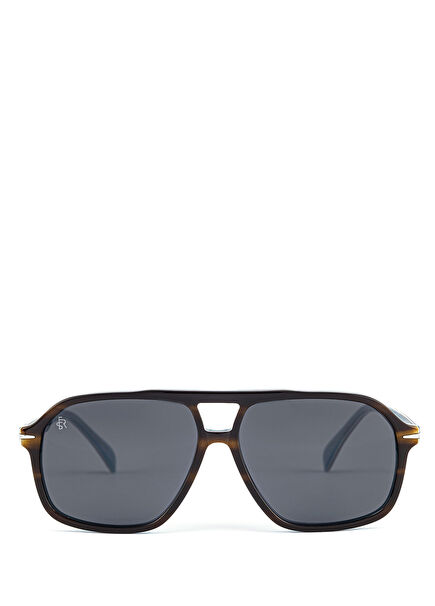 Napa Brown Blue Men's Sunglasses