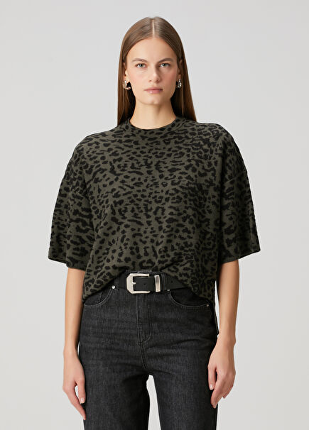 Lenny Dark Brown Wool Knitwear