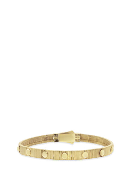 Lumina 925 Sterling Silver 18K Gold Plated Women's Bracelet