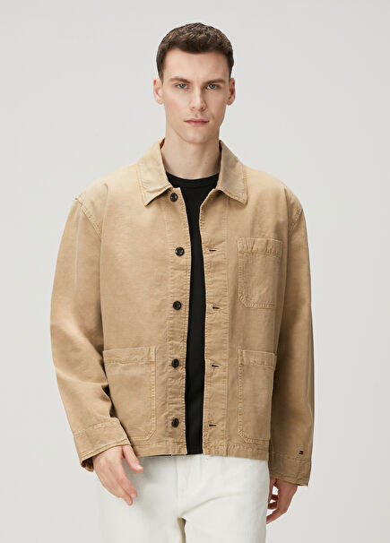 Beige Outer Shirt