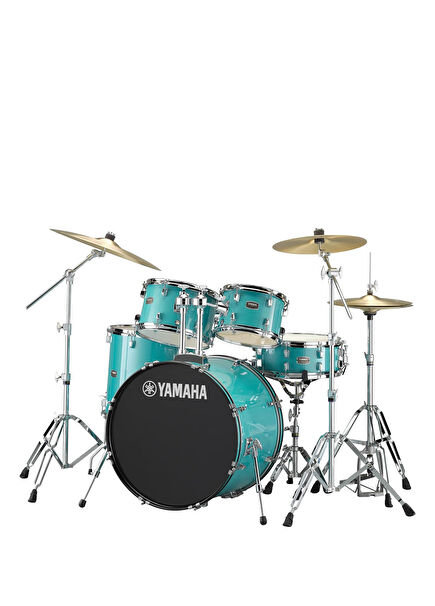 Rydeen 20" Turquoise Glitter Akustik Davul