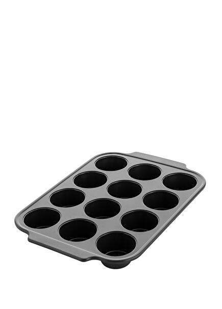 Thermolon Yüzey Gri 12'li Muffin Kabı
