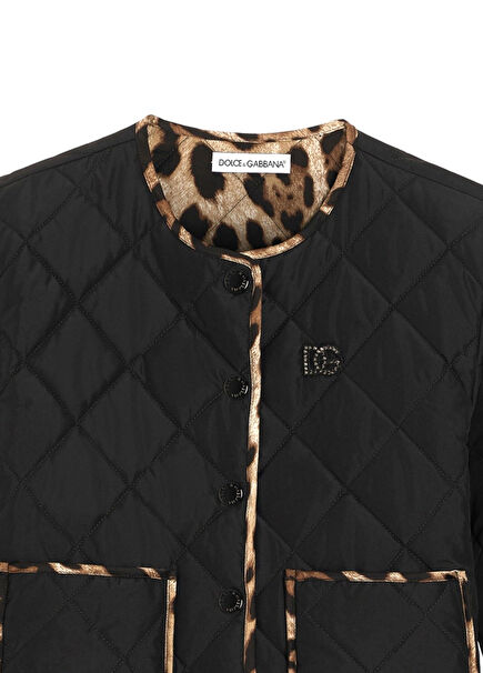 Black Girl's Quilted Jacket