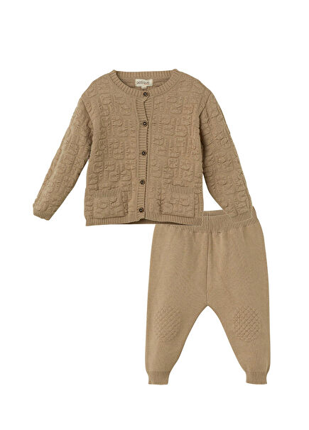 Organic Cotton 2-Pack Milk Brown Baby Boy Set