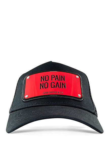 No Pain No Gain Black Men's Hat