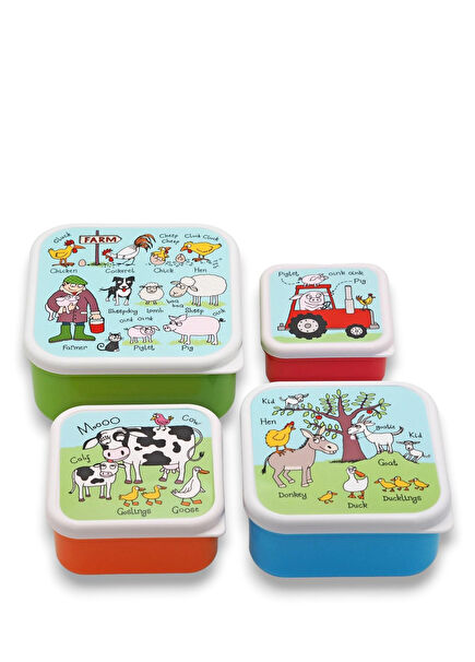 Farmyard 4-Piece Nutrition Snack Box