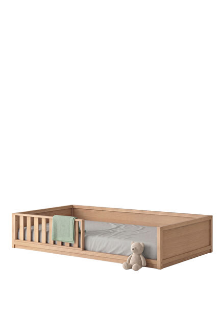 Montessori Matural Wooden Children's Bed 100 x 200 cm