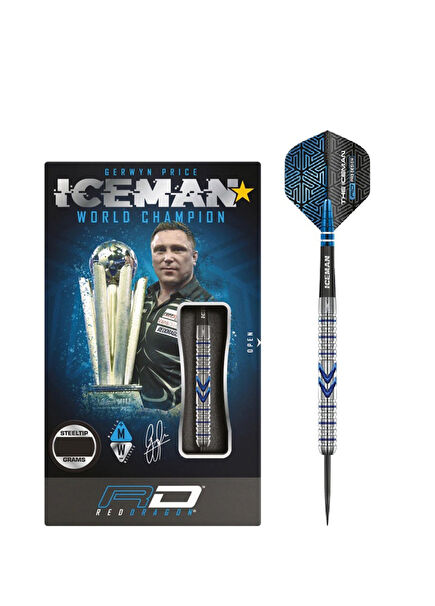 Gerwyn Price Midnight Edition %90 Tungsten Çelik Uçlu Dart Oku