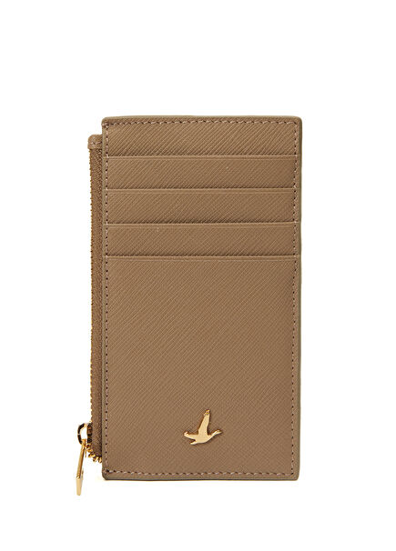 Vizon Kadın Deri Kartlık