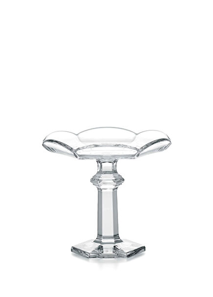Harcourt Tulipe Ayaklı Kristal Sunum Tabağı