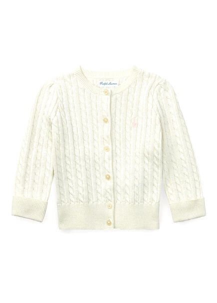 Bej Unisex Bebek Hırka