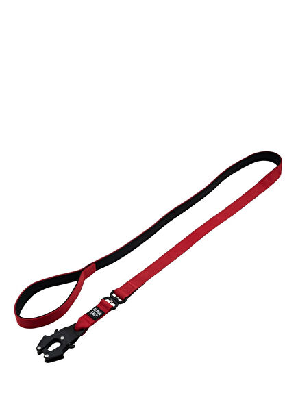 Tactlead Combat Kırmızı Köpek Gezdirme Kayışı