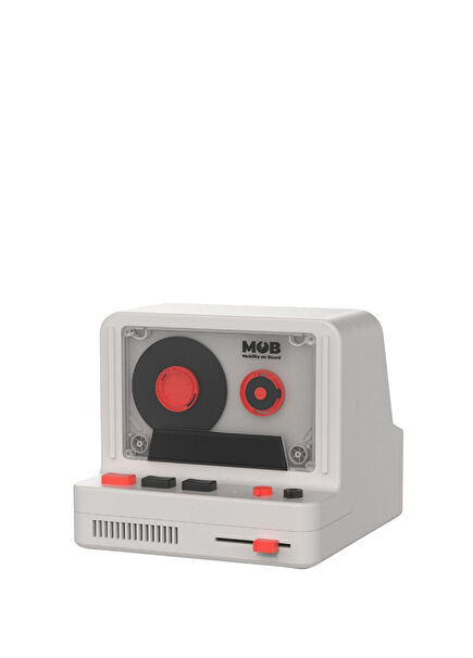 Retro Camera Grey Bluetooth Speaker