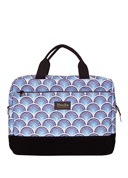 Calm Waves Mavi 15-16" Laptop ve MacBook Çantası