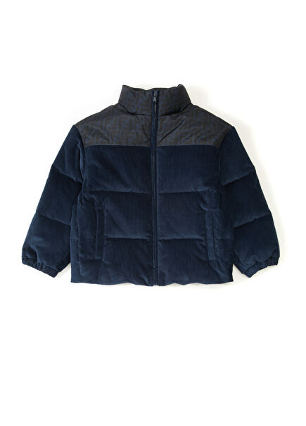Lacivert Unisex Çocuk Mont