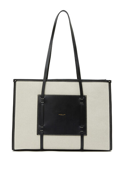 Capri Black Natural Women's Canvas Bag