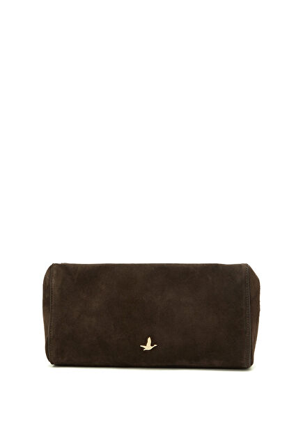 Brown Women's Suede Hand Portfolio