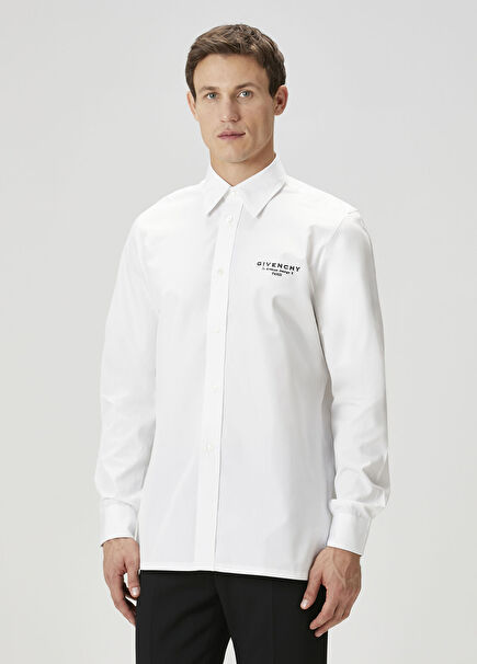 Classic Fit Beyaz Gömlek