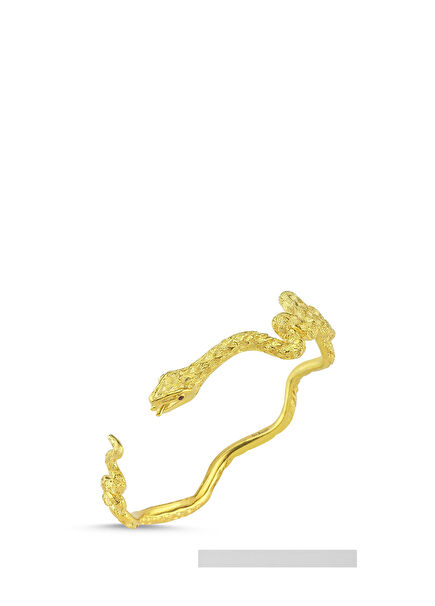 Medusa Boiga Women's Silver Bracelet