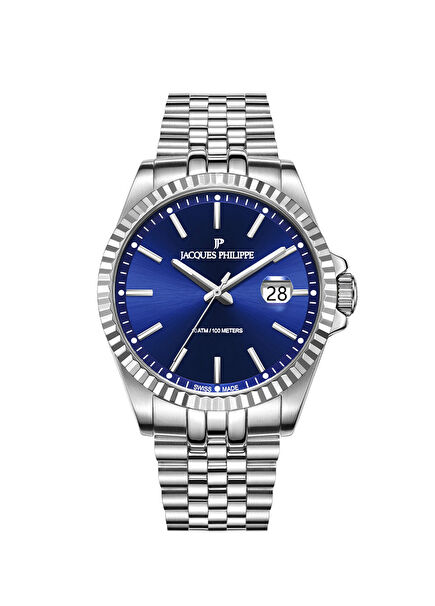 JPQGS591336V2 Gri Çelik Erkek Kol Saati