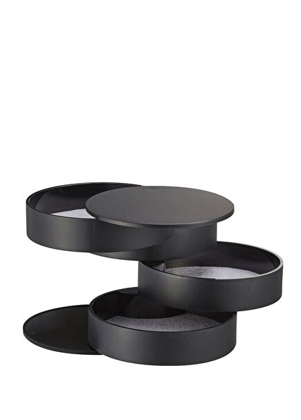 Tower Black Jewelry Box