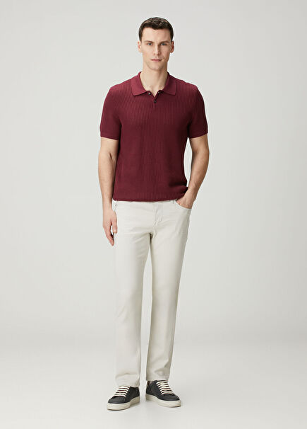 Federal Ekru Jean Pantolon