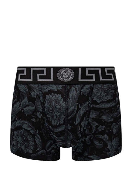 Siyah Gri Boxer