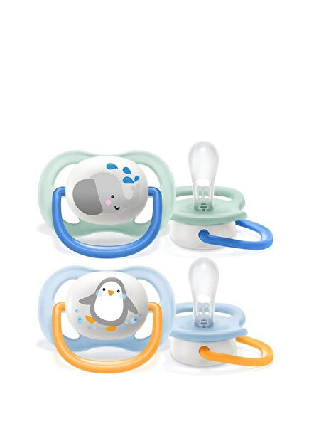Ultra Air Blue Green Pacifier Set