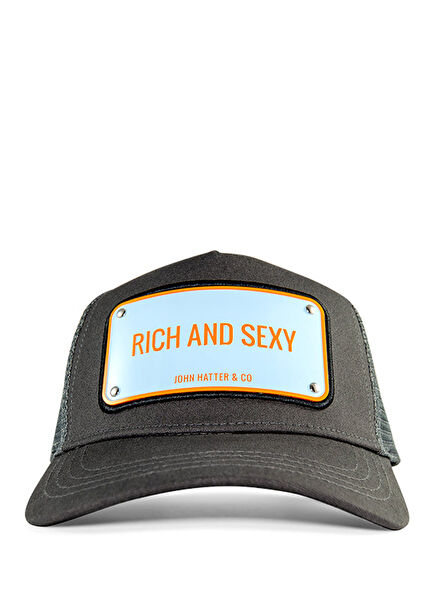 Rich And Sexy Grey Men's Hat