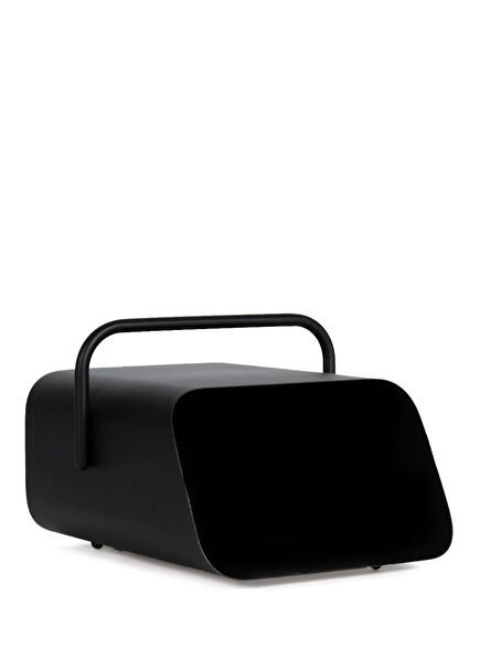 Cozy Black Metal Woodshed