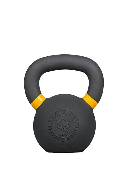 Döküm Demir Siyah Supreme Kettlebell 16 kg