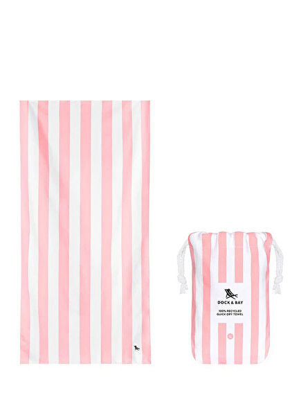 Cabana Malibu Pink Extra Large Size Women's Beach Towel