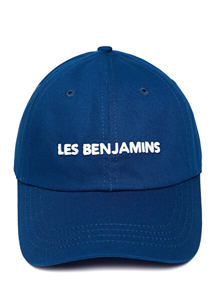 Blue Logo Embroidered Men's Cap