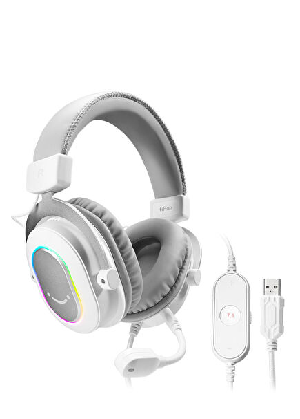 H6 RGB 7.1 Ampligame Gaming Headset with Microphone