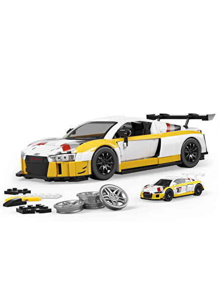 Elite Series '15 Audi R8 LMS 10+ Years 820 Pieces Construction Toy JFT18