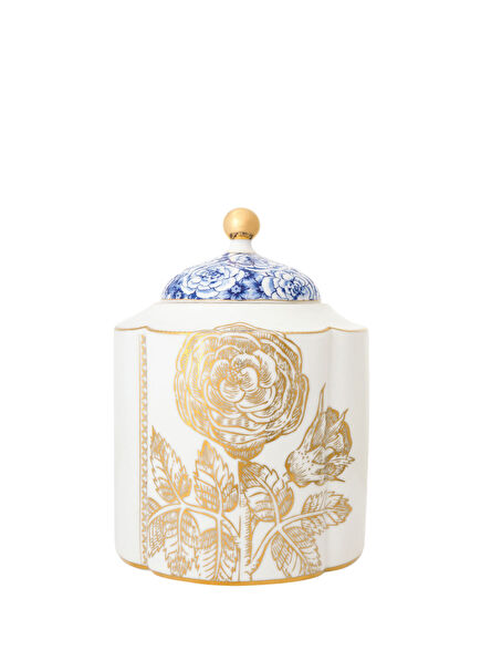 Royal White White Porcelain Storage Container