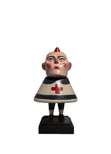 Tarkan Güveli Terracotta Heykel