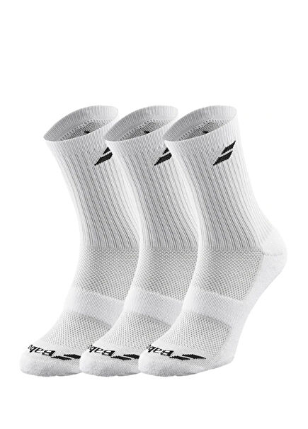 3 Pairs Pack Beyaz Kadın 3'lü Spor Çorap Seti
