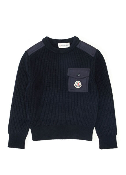 Lacivert Erkek Çocuk Kazak