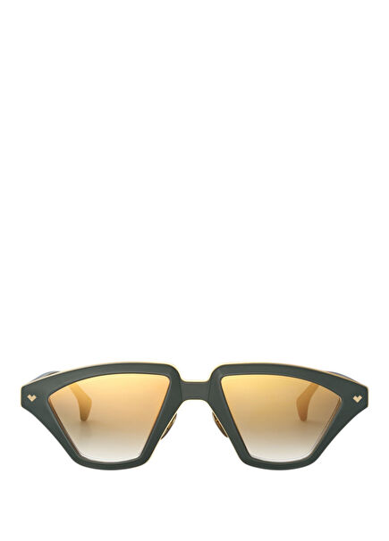 The Skye Haki Titanyum Unisex Güneş Gözlüğü