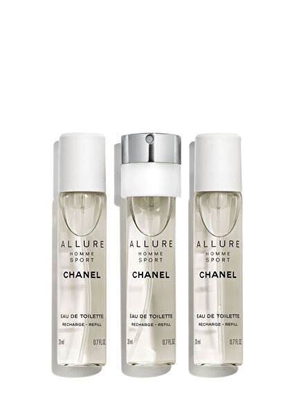 ALLURE HOMME SPORT TWIST SPRAY REFILL SET
