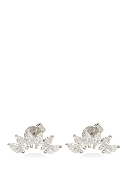 Stones Womens Gold Earrings